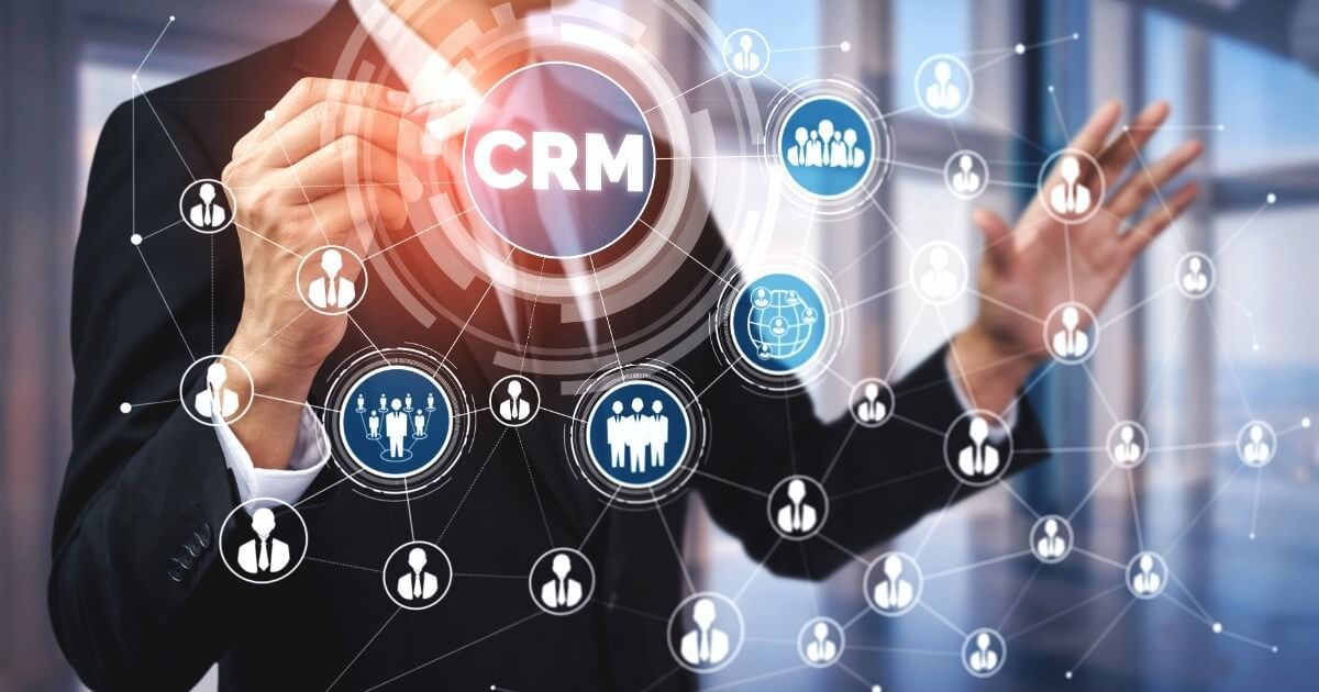 Illustration for CRM solution article section