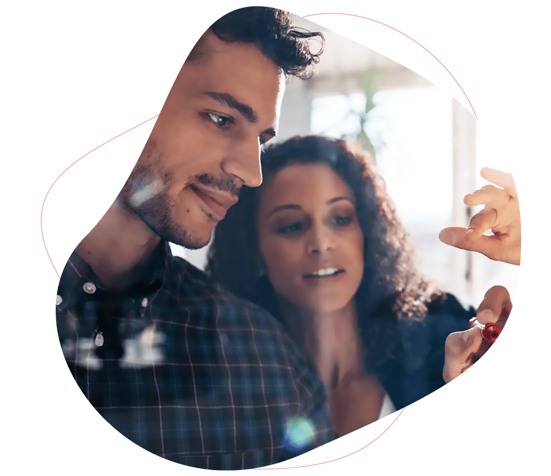 A modern ecommerce website design displayed on a laptop.